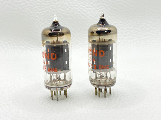 Hammond 6C4 Vintage Triode Rectifier Tubes Matched Pair Tested USA