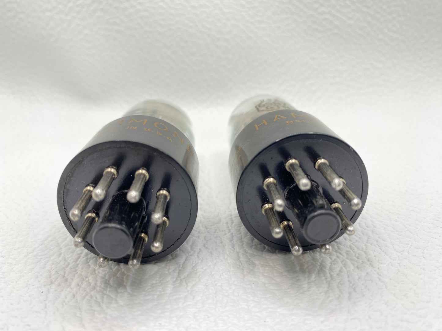 RCA / Hammond 6SN7GTB Vintage Black Plate Preamp Tubes Matched Pair Tested USA