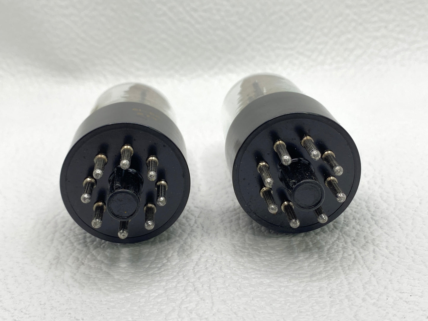 RCA / Hammond 6SN7GTB Vintage Black Plate Preamp Tubes Matched Pair Tested USA