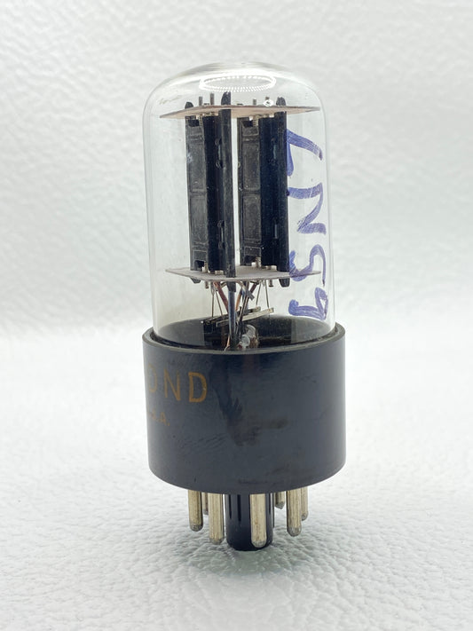 RCA / Hammond 6SN7GTB Vintage Black Plate Preamp Vacuum Tube Tested USA