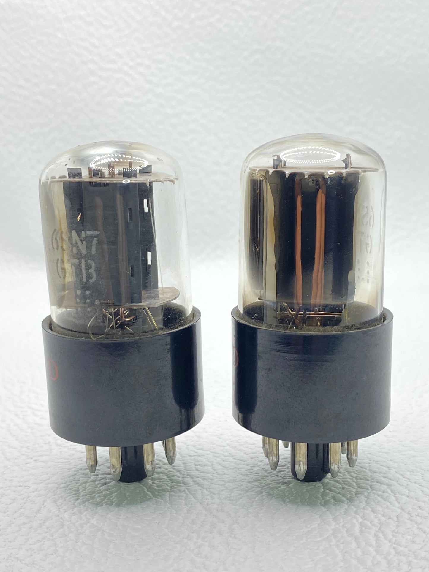 GE / Hammond 6SN7GTB Vintage Preamp Vacuum Tubes Matched Pair Tested USA