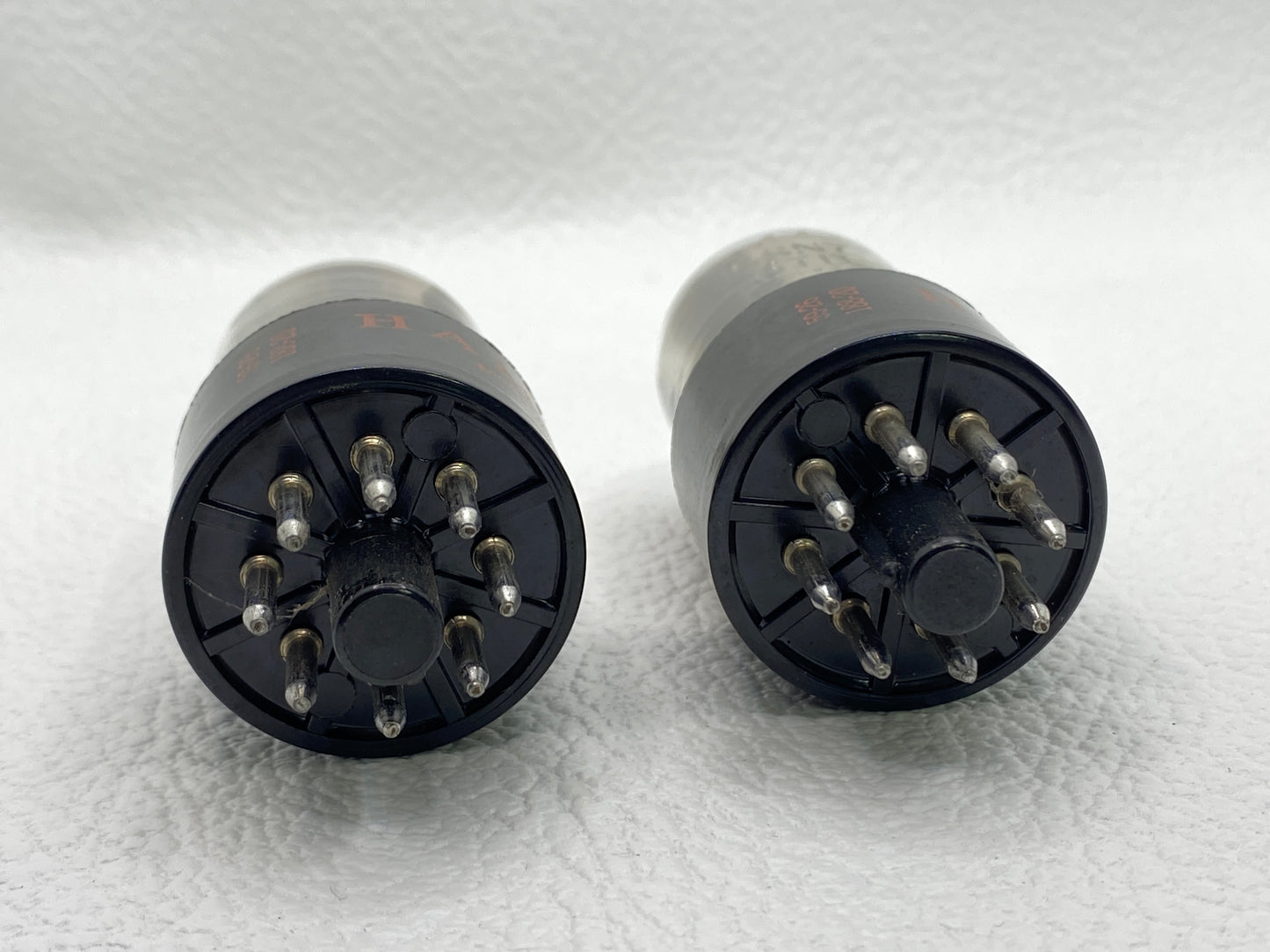 GE / Hammond 6SN7GTB Vintage Preamp Vacuum Tubes Matched Pair Tested USA