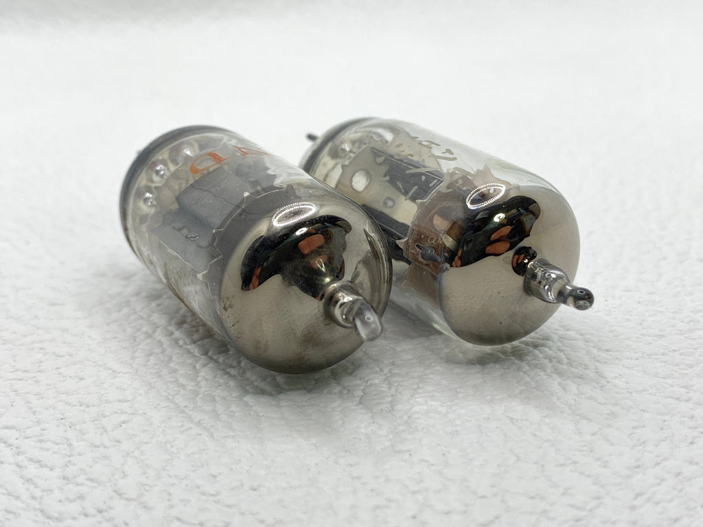 GE / Hammond 12AX7 Vintage Preamp Vacuum Tubes Matched Pair Tested USA