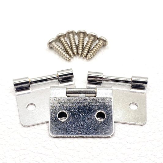 CV Keyboards Wurlitzer 200 Series Electric Piano Replacement Hinges w/ Screws