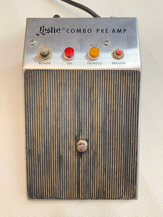 Leslie Combo Pre-Amp Vintage Footswitch Pedal Model 020875 for 145 / 147
