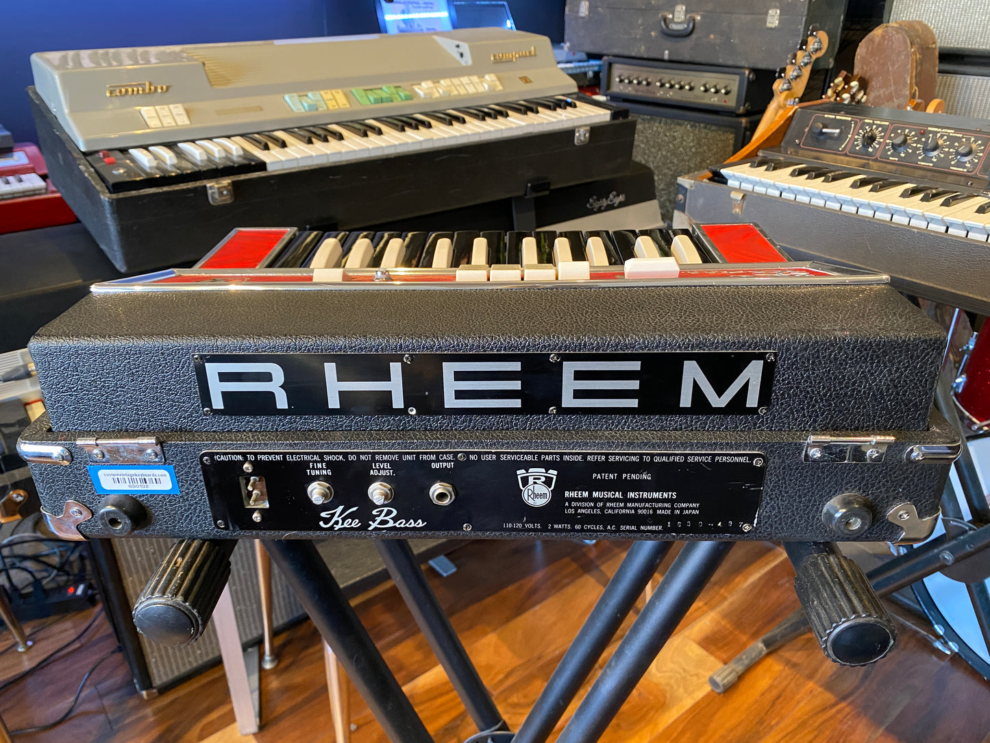 Rheem Kee Bass Vintage Combo Organ / Bass Synth MIJ 1960s Japan Pro Serviced