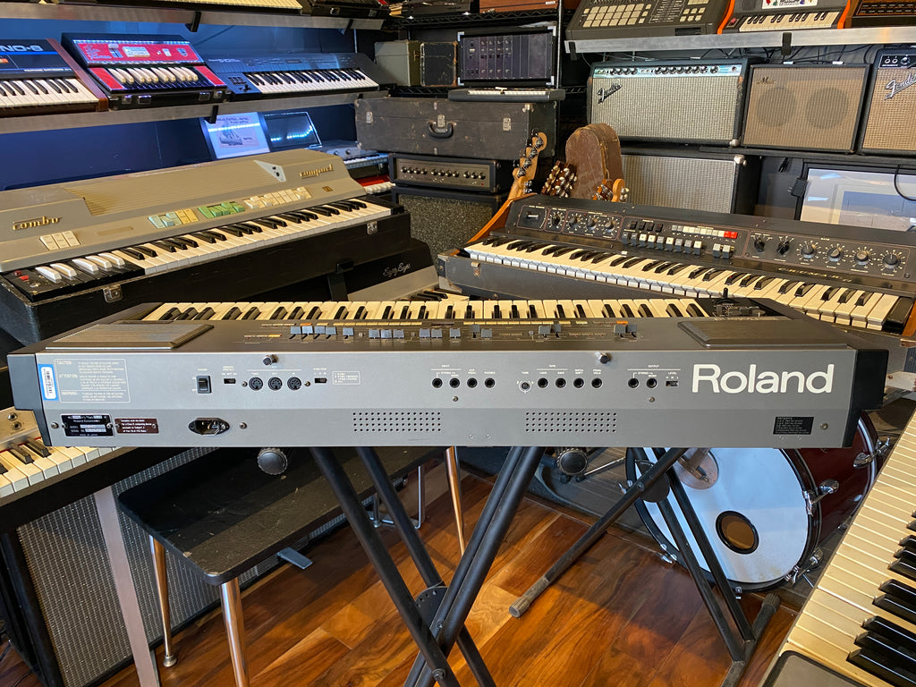 Roland HS-60 Vintage 61-Key Polyphonic Synthesizer Keyboard 1985 Pro Serviced