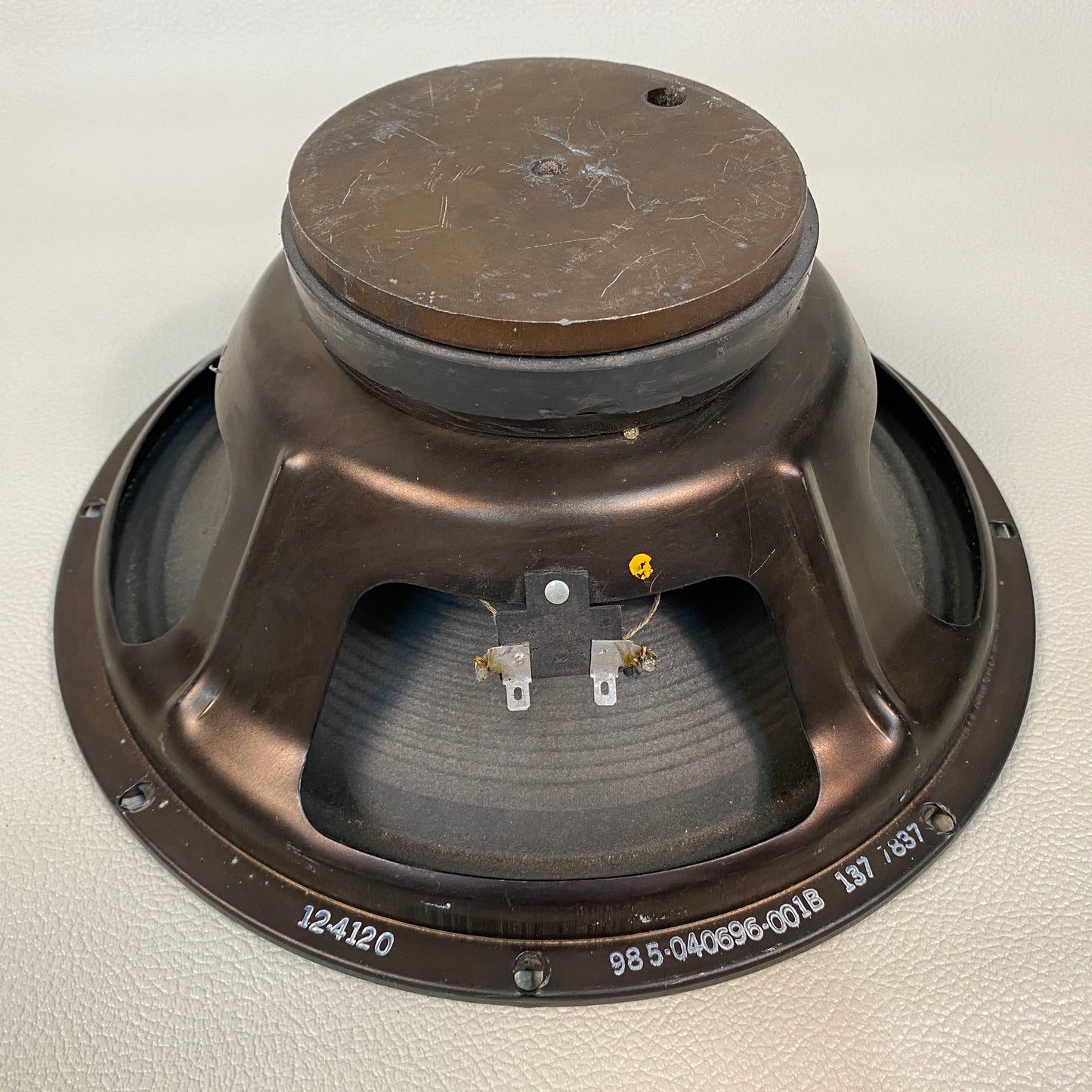 CTS 12" 16 Ohm Vintage Ceramic Speaker 1978