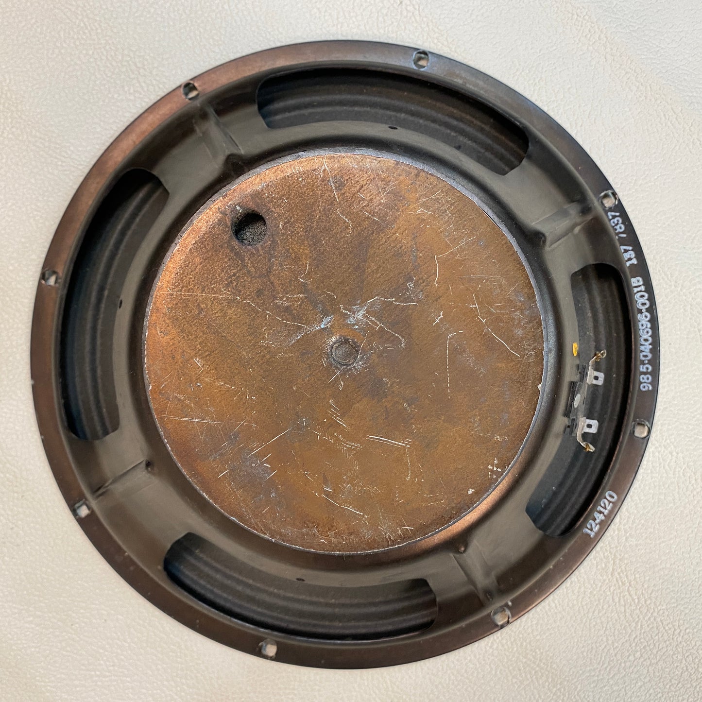 CTS 12" 16 Ohm Vintage Ceramic Speaker 1978