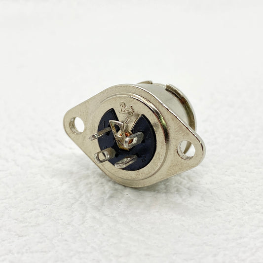 Fender Rhodes 4-Pin DIN Female Locking Connector Peterson Suitcase Piano NOS