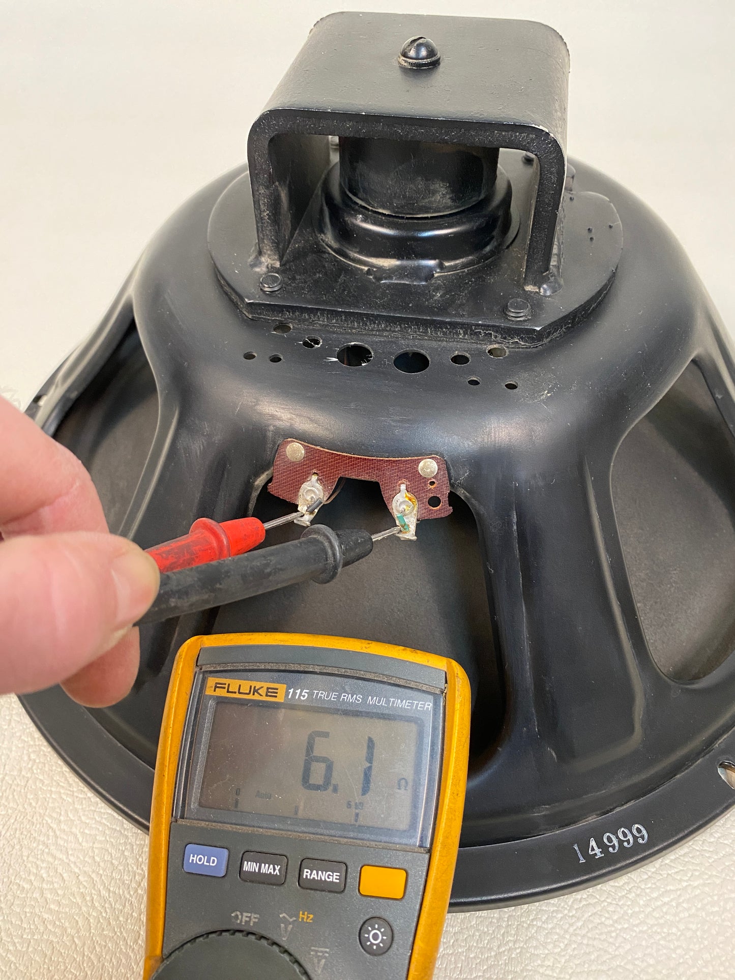 Rola Model 14999 15" 8 Ohm Vintage Alnico Speaker 1962