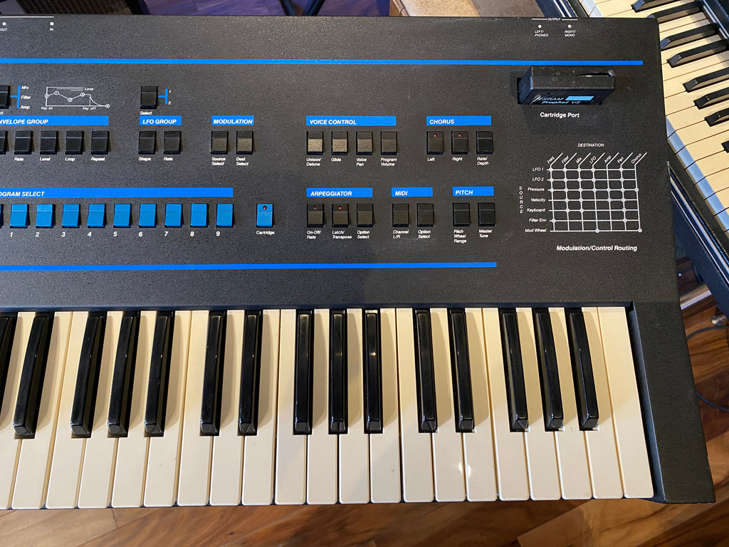 Sequential Prophet VS 61-Key 8-Voice Polyphonic Synthesizer 1980s Pro Serviced