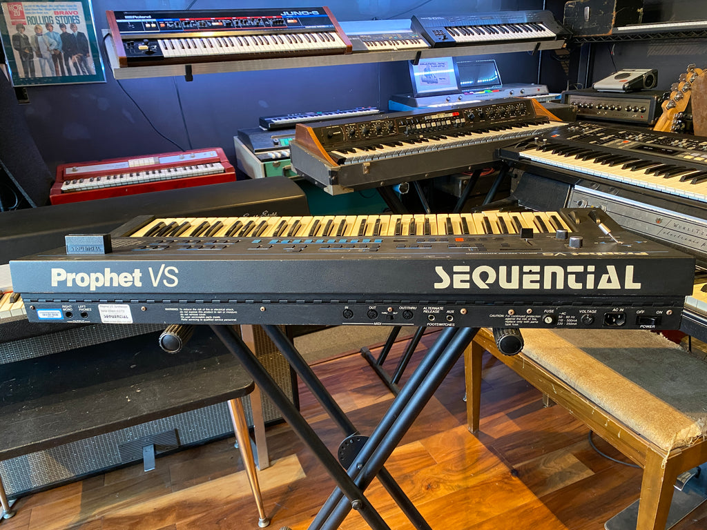 Sequential Prophet VS 61-Key 8-Voice Polyphonic Synthesizer 1980s Pro Serviced