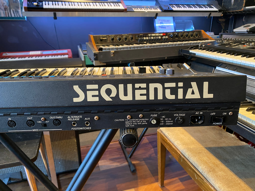 Sequential Prophet VS 61-Key 8-Voice Polyphonic Synthesizer 1980s Pro Serviced