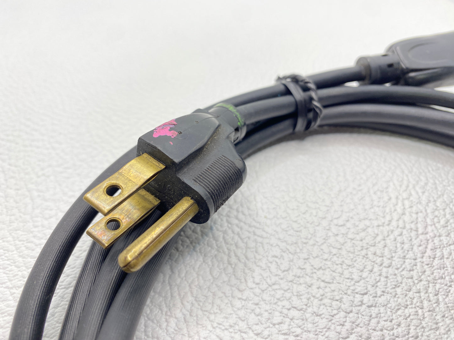 Wurlitzer 9’ Vintage 3-Prong Oval Power Cable for Model 200 and Early 200a