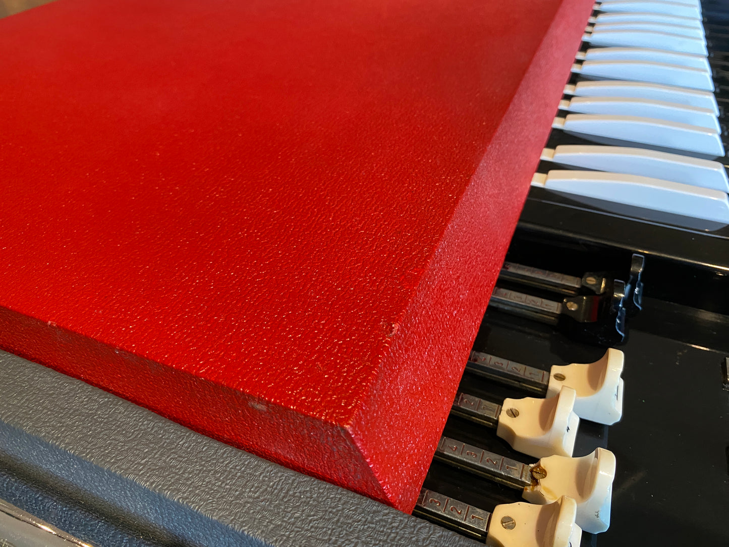 Vox Continental V301E Vintage Combo Organ Italian 1967-70 w/ Stand, Pedal & Lid