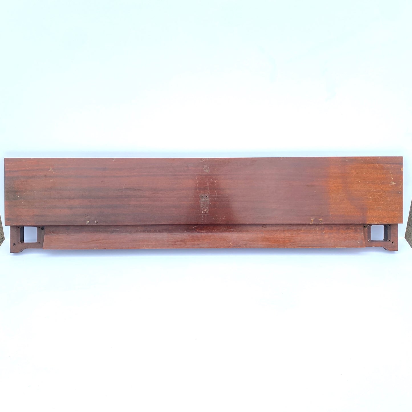 Hammond A-100 Organ Top Panel Music Stand Base Vintage Mahogany Natural c. 1960s