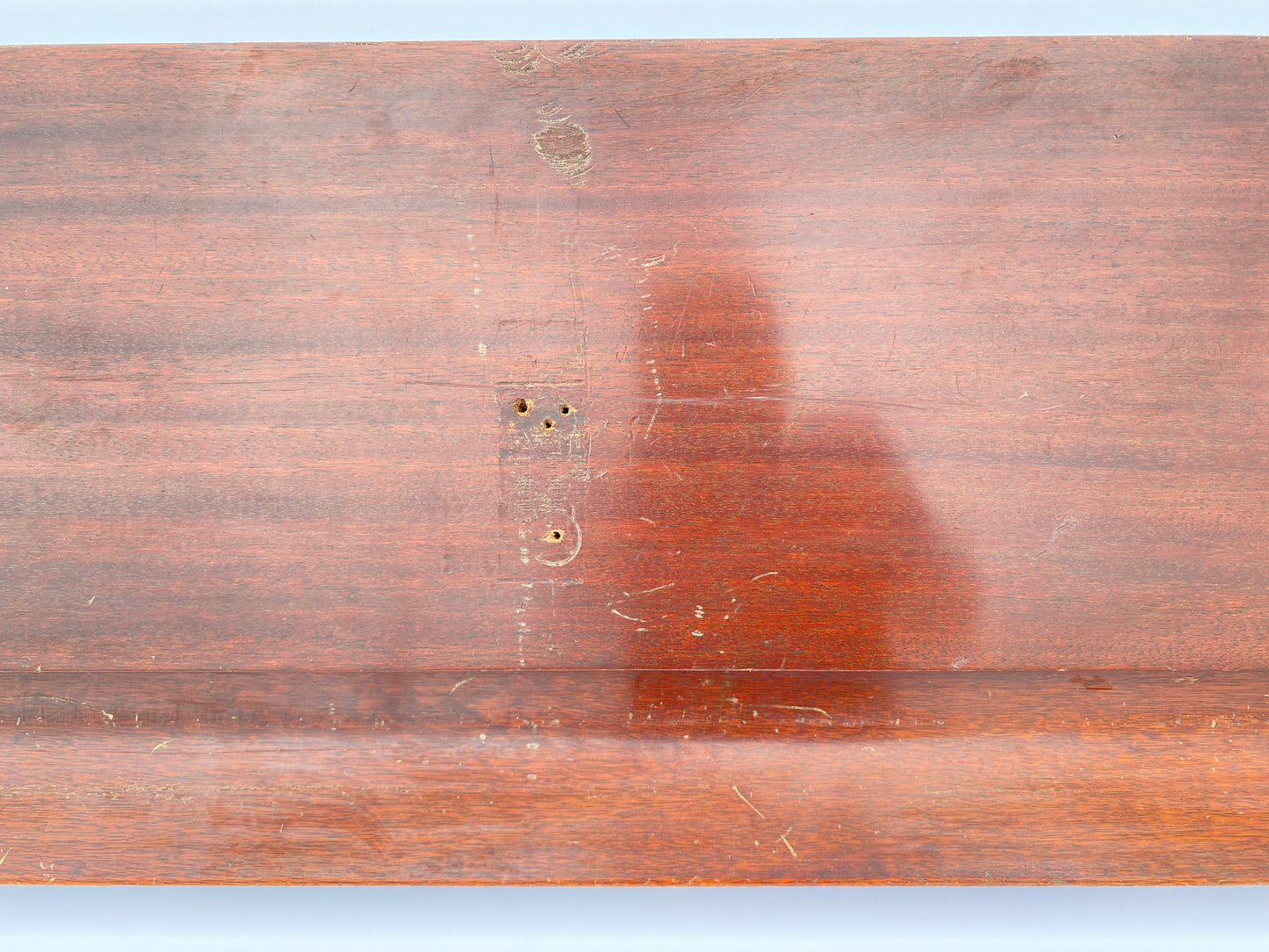 Hammond A-100 Organ Top Panel Music Stand Base Vintage Mahogany Natural c. 1960s