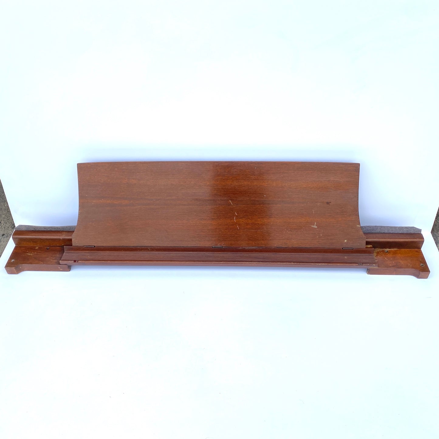 Hammond B2 / C2 Organ Music Rack Stand w/ Base Panel Vintage Natural c. 1950s