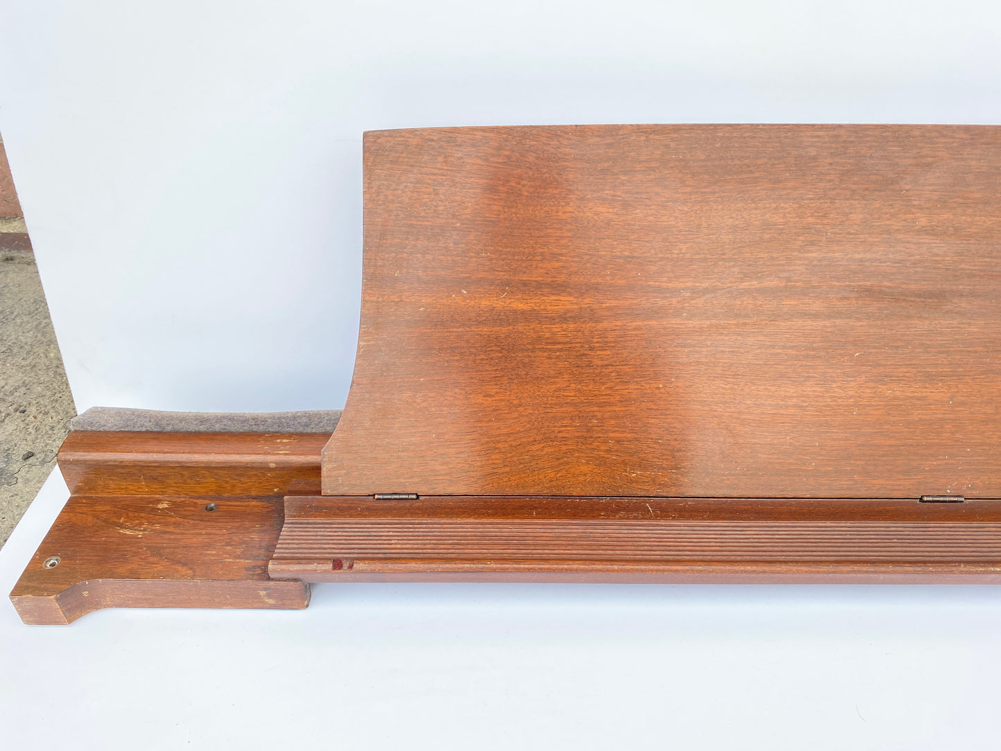 Hammond B2 / C2 Organ Music Rack Stand w/ Base Panel Vintage Natural c. 1950s