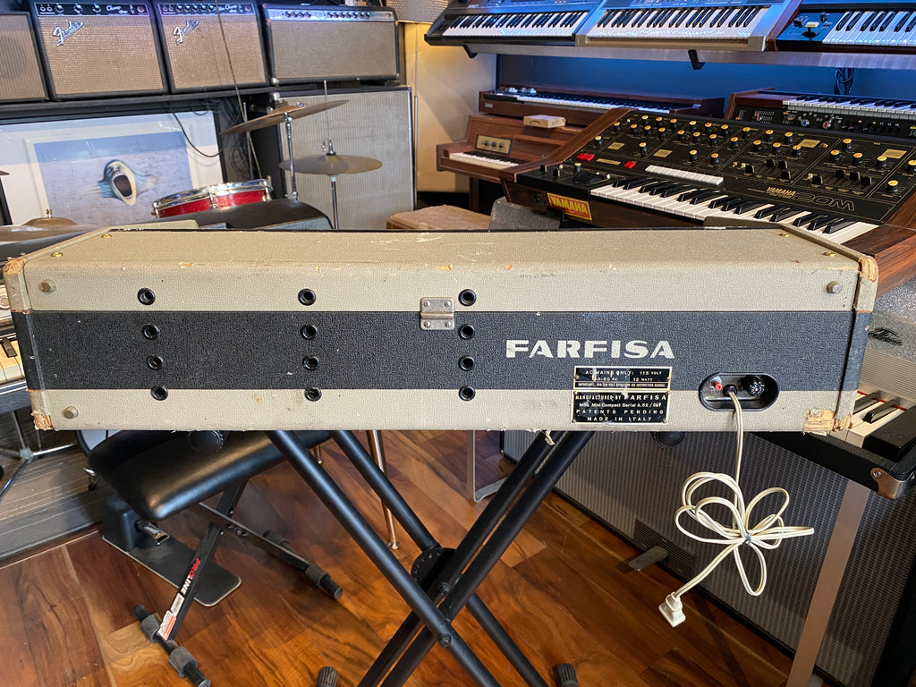 Farfisa Mini Compact Vintage Combo Organ 1960s Pro Serviced