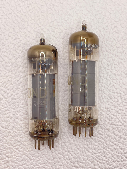 Hammond Philips Heerlen EL84 Vintage Power Tubes Matched Pair Holland