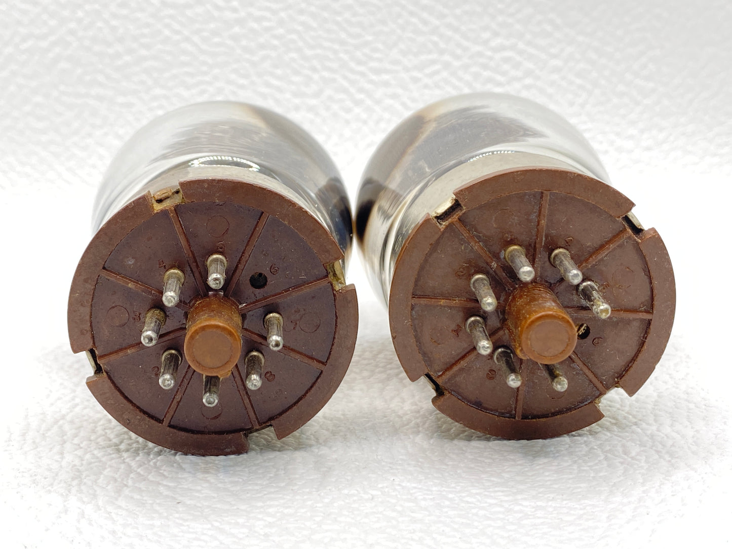 Tung-Sol 6550 Vintage Solid Plate Coke Bottle Power Tubes Matched Pair USA