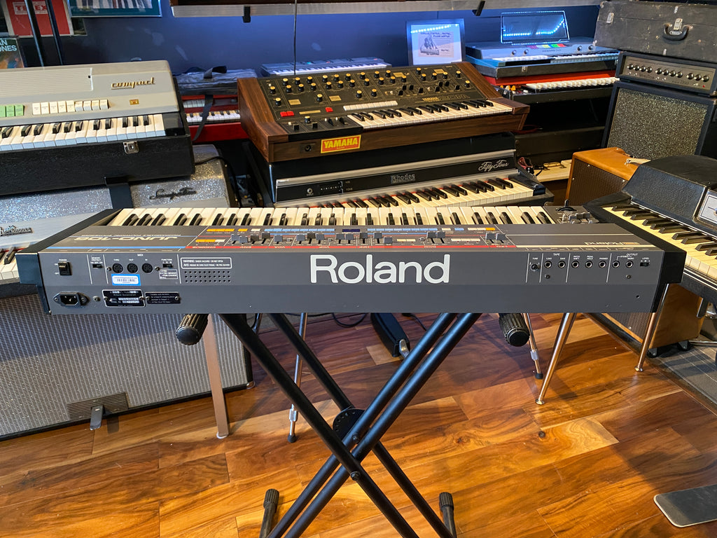 Roland Juno-106 61-Key Vintage Polyphonic Synthesizer Keyboard 1984 Pro Serviced