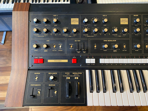 Yamaha CS 40M Vintage Duophonic 44 Key Synthesizer Keyboard c. 1980s Pro Serviced