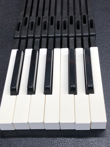 Rhodes Mark II Electric Piano Vintage Plastic Keys Full Octave Set of 12 1979-1983