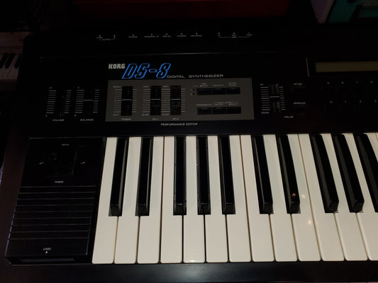 Korg DS-8 Vintage 61-Key Digital FM Synthesizer Keyboard 1980s Pro Serviced