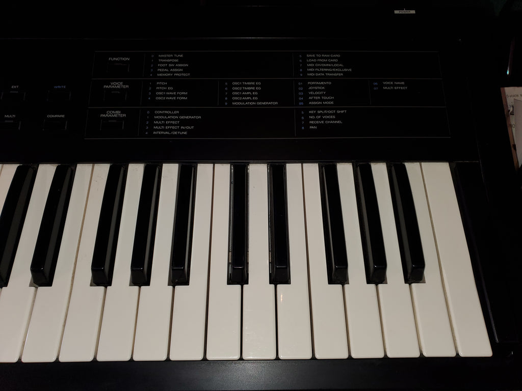 Korg DS-8 Vintage 61-Key Digital FM Synthesizer Keyboard 1980s Pro Serviced