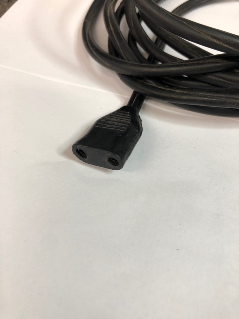 Vox Combo Organ vintage 2 pin power cable Continental, Super Continental, Jaguar