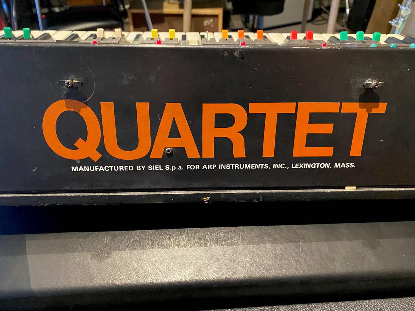 ARP Quartet Vintage 49-Key Orchestral Analog Synthesizer Siel Orchestra 1979-1980