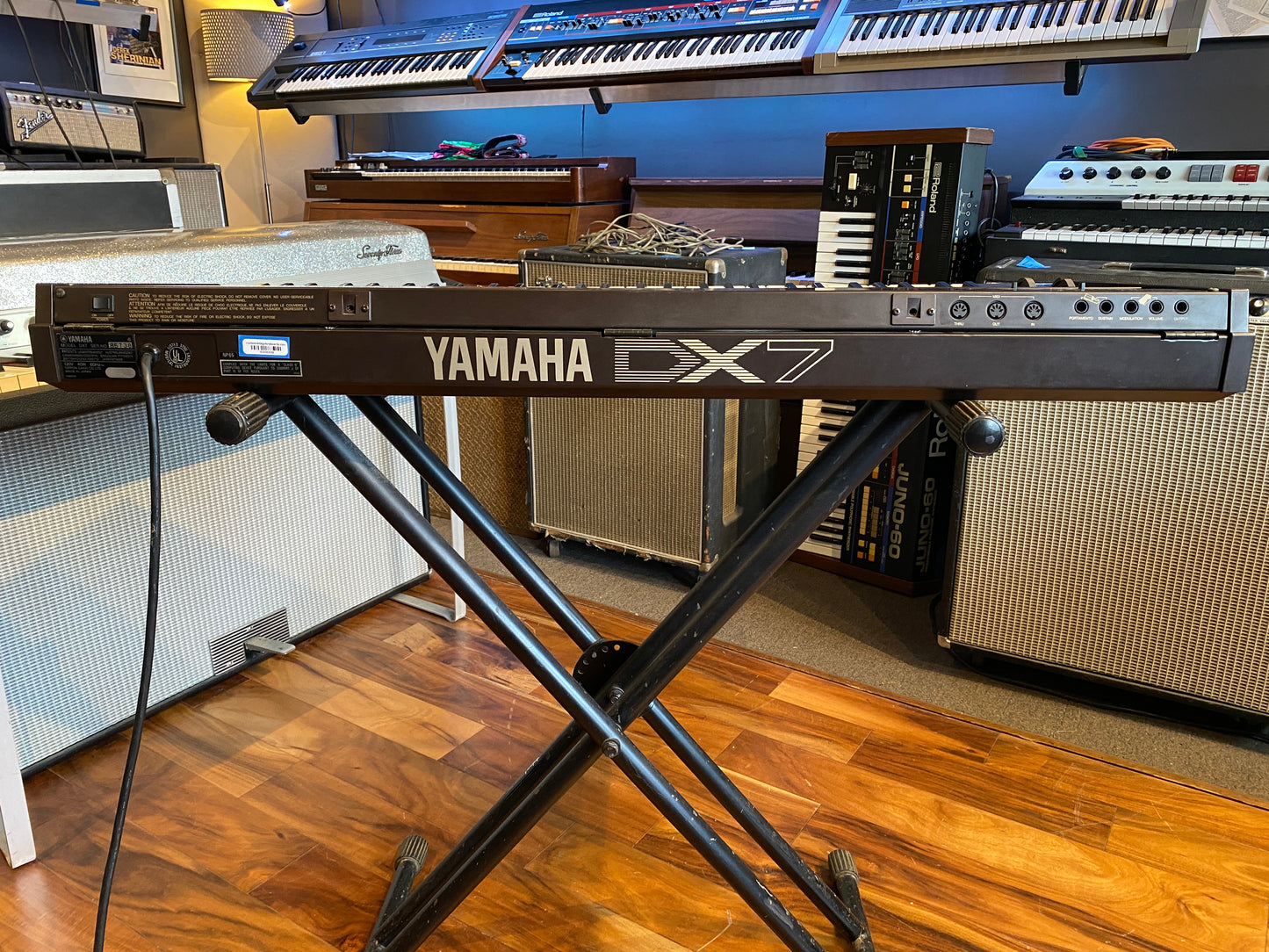 Yamaha DX7 Vintage 61-Key Digital FM Synthesizer Keyboard 1980s Pro Serviced