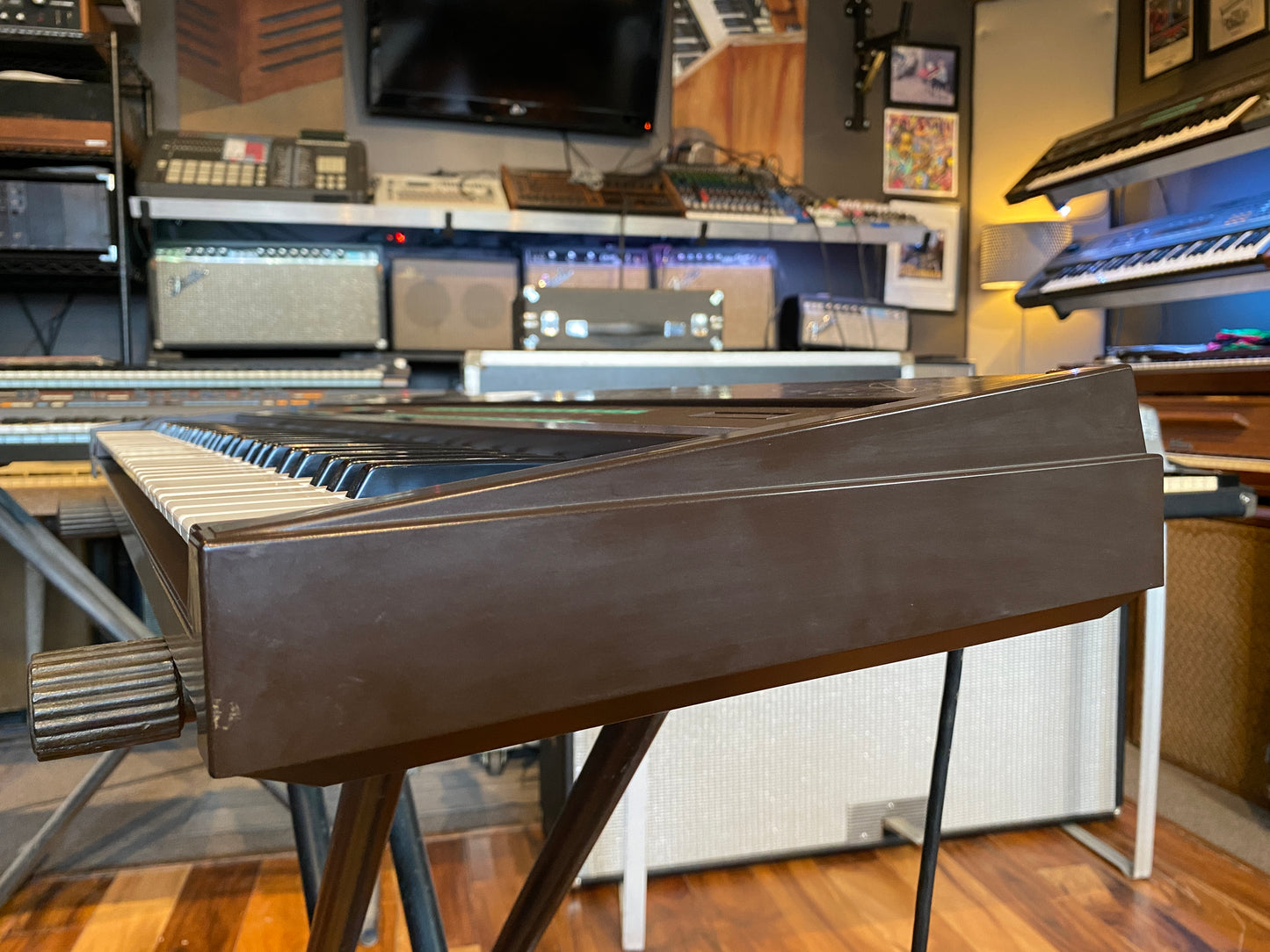 Yamaha DX7 Vintage 61-Key Digital FM Synthesizer Keyboard 1980s Pro Serviced