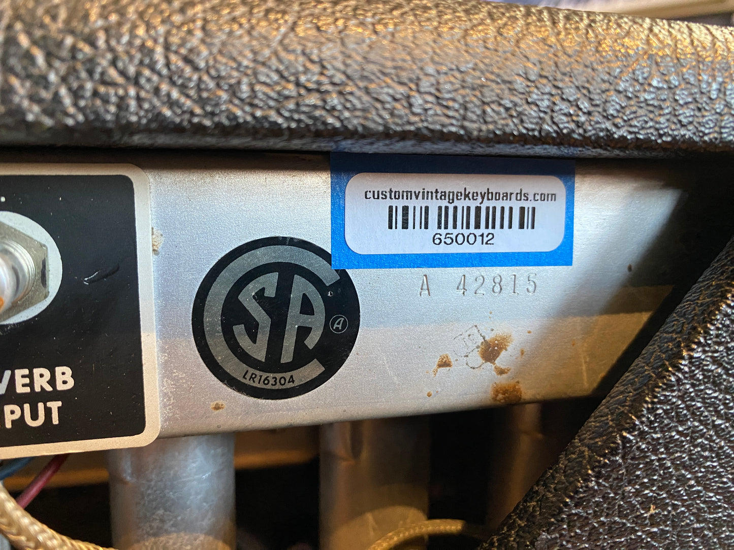 Fender Super Reverb "Drip Edge" 2-Channel 40-Watt 4x10" Guitar Combo Silver 1969