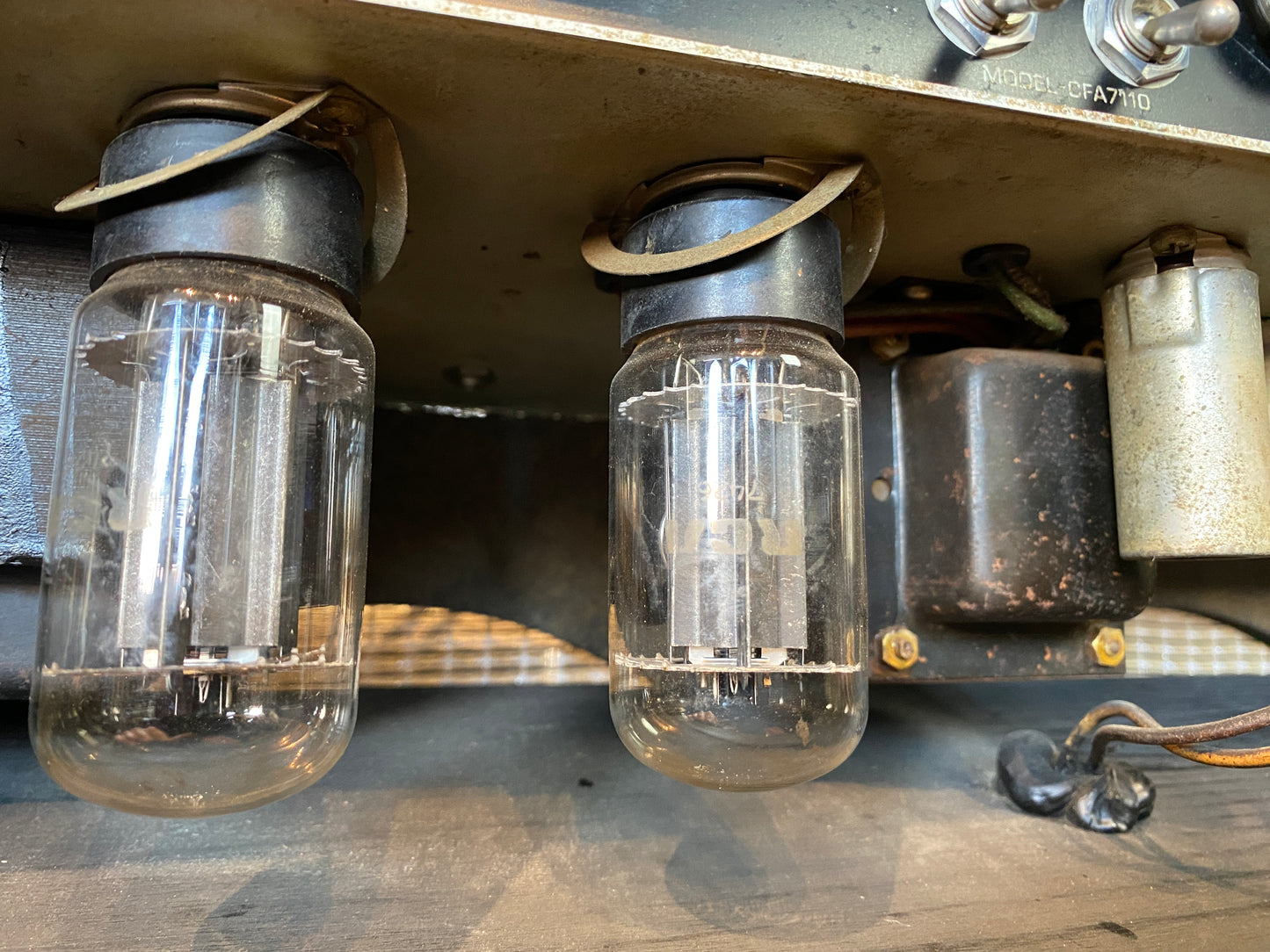 Fender Bassman Ten 2-Channel 50-Watt 4x10" Guitar Tube Combo Silver 1972-1976