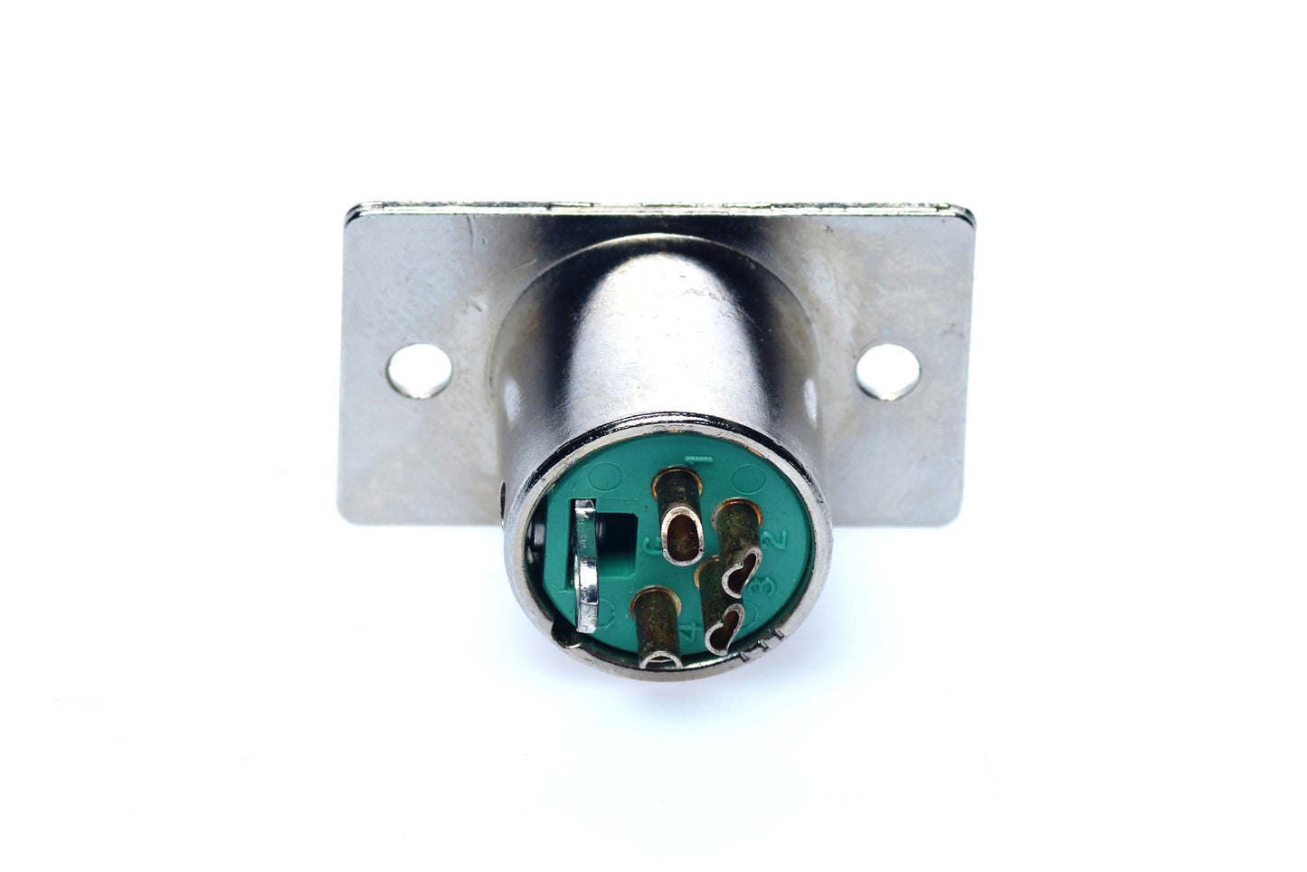 Rhodes Suitcase 4-Pin XLR Preamp Male Chassis Mount Connector