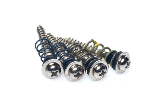 Rhodes Tone Bar Screw, Washer, Grommet, and Spring - 4 Pieces of Each