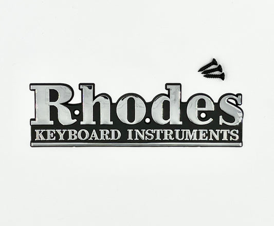 Rhodes Large Rear Logo Electric Piano Replacement Badge