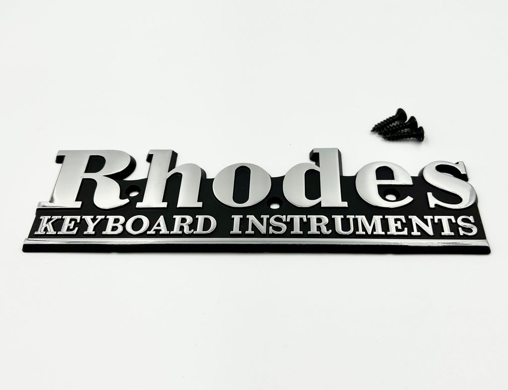 Rhodes Large Rear Logo Electric Piano Replacement Badge