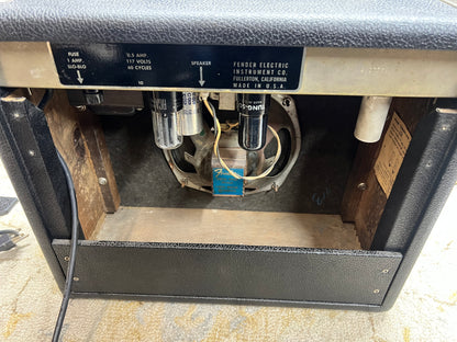 1965’ Fender ‘Blackface’ Champ Amp vintage original serviced