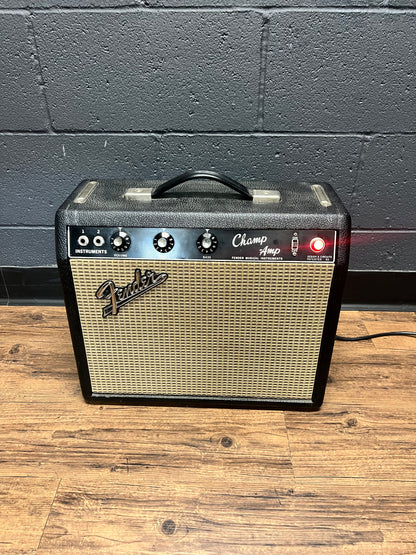1965’ Fender ‘Blackface’ Champ Amp vintage original serviced