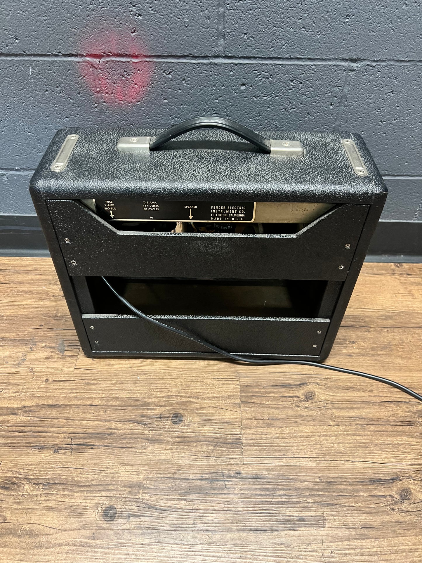 1965’ Fender ‘Blackface’ Champ Amp vintage original serviced