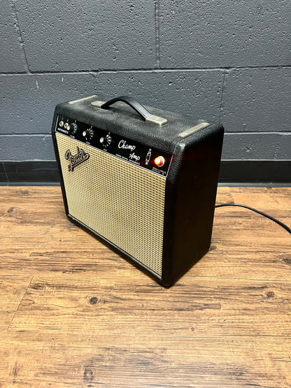 1965’ Fender ‘Blackface’ Champ Amp vintage original serviced