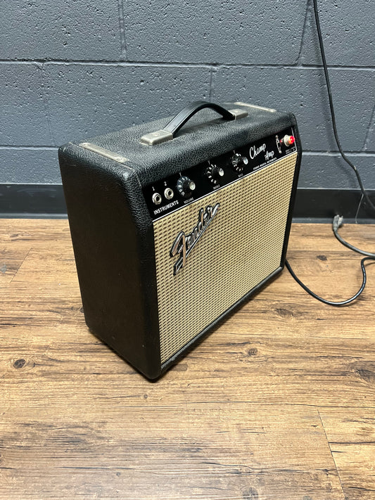 1965’ Fender ‘Blackface’ Champ Amp vintage original serviced