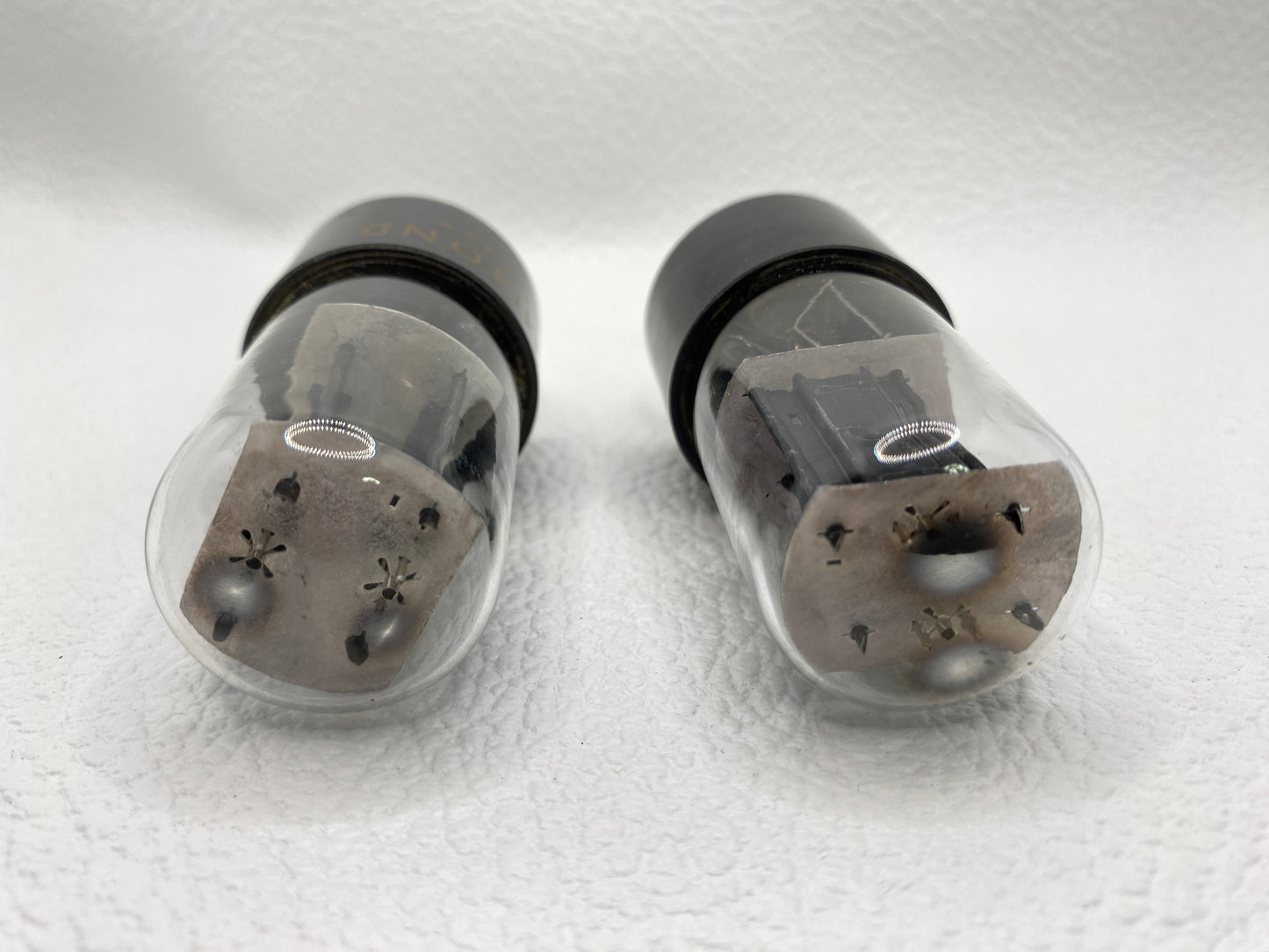 RCA / Hammond 6SN7GTB Vintage Black Plate Preamp Tubes Matched Pair Tested USA