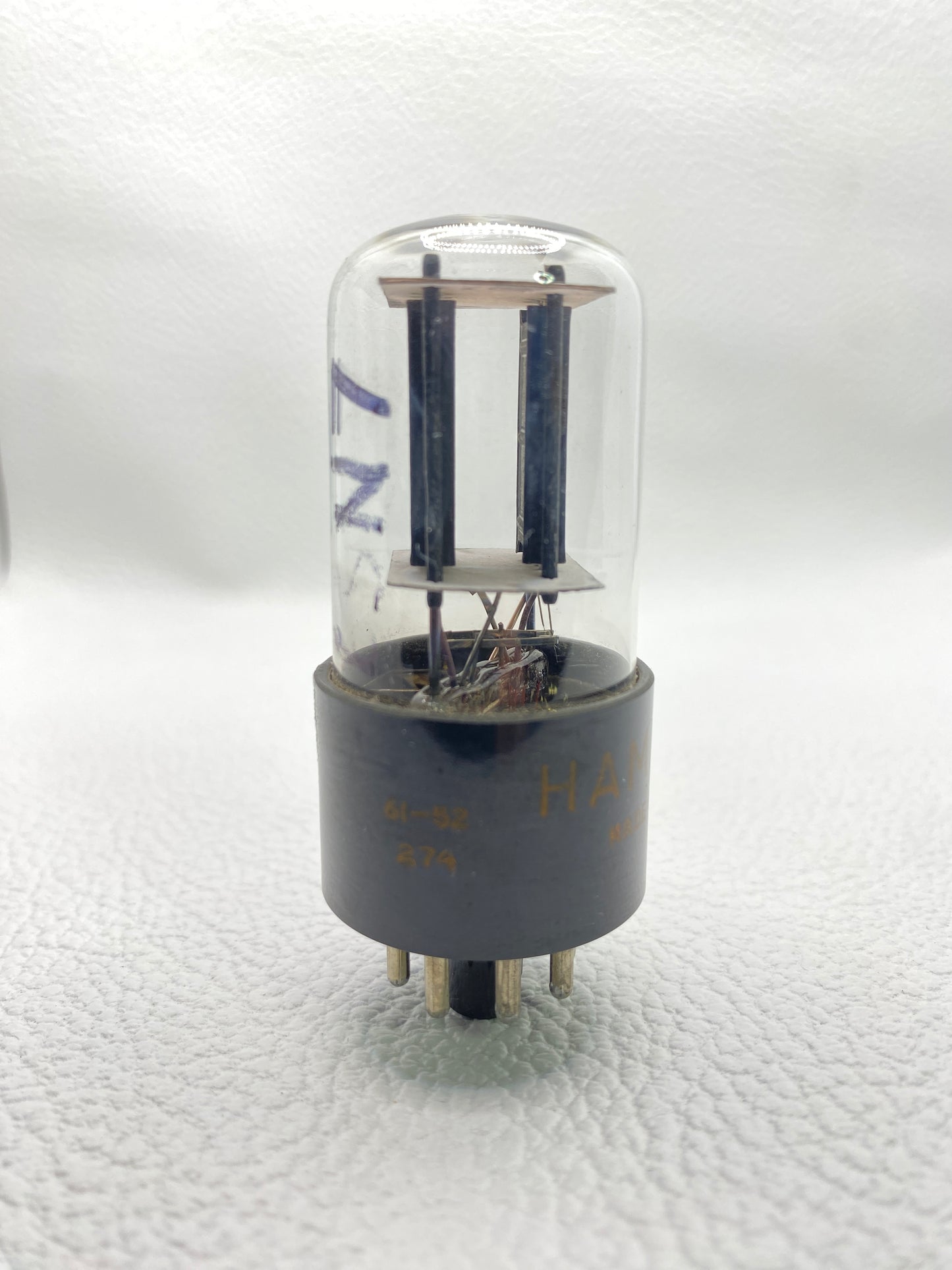 RCA / Hammond 6SN7GTB Vintage Black Plate Preamp Vacuum Tube Tested USA