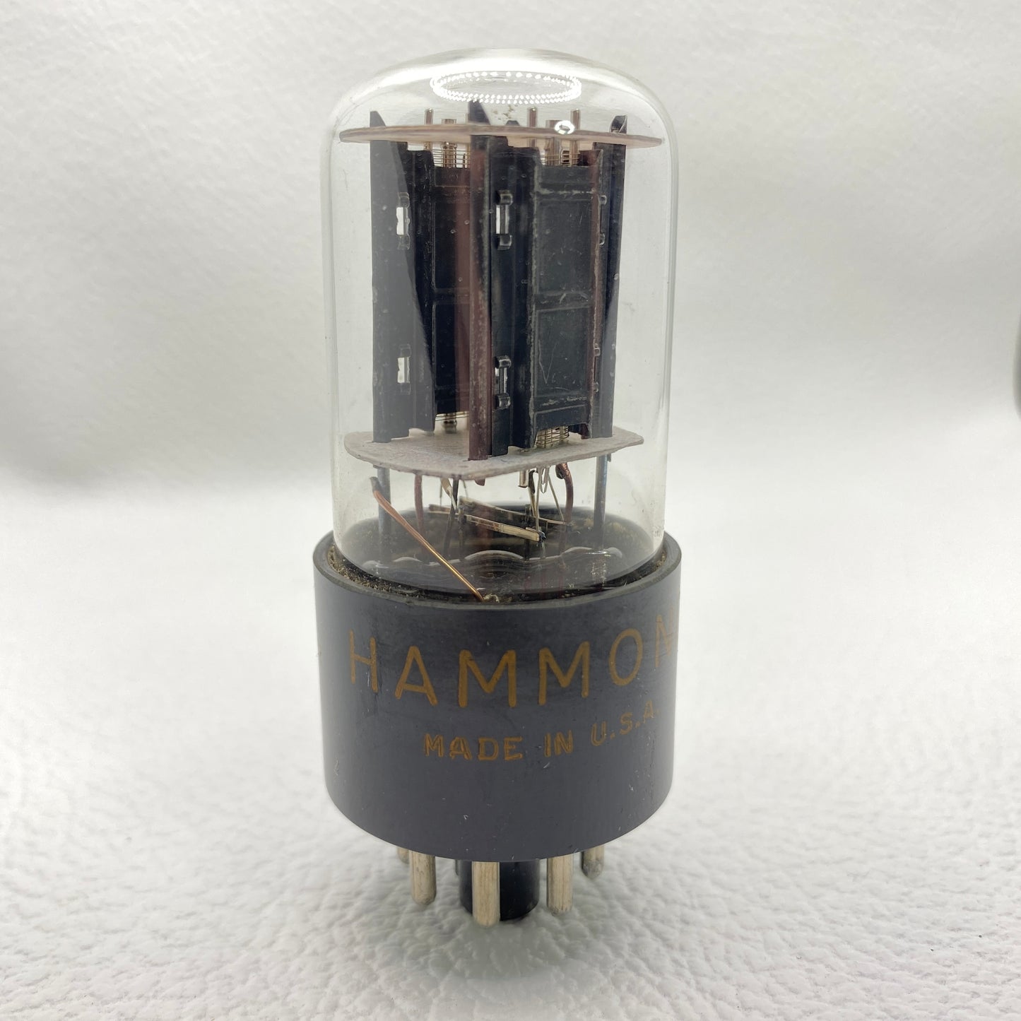 RCA / Hammond 6SN7GTB Vintage Black Plate Preamp Vacuum Tube Tested USA